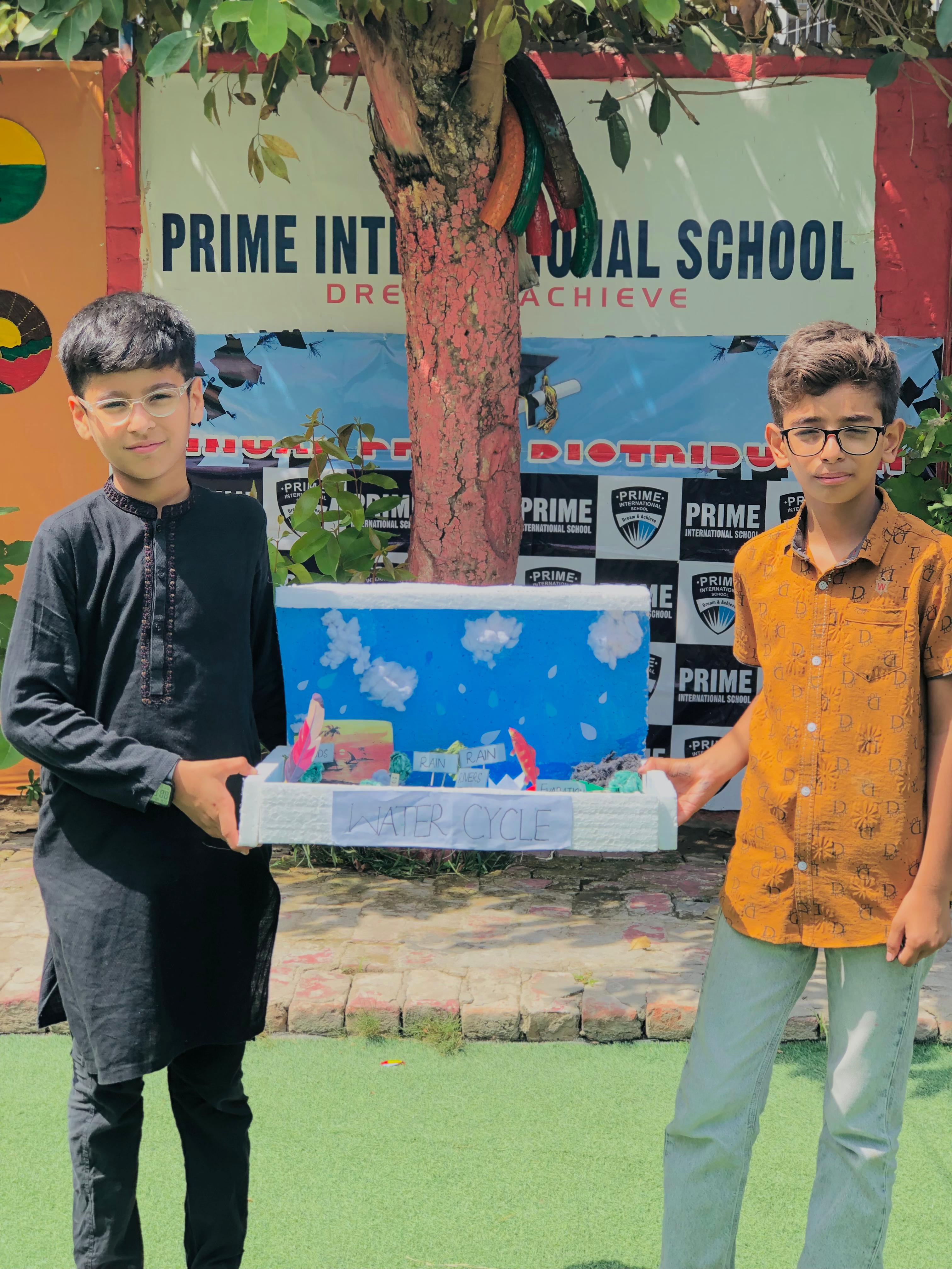 Creative student projects at Prime International School